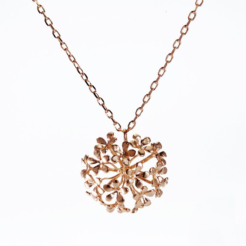 【雙11折扣】Necklace Flower Pendant Jewelry Gifts Handmade - 項鍊 - 其他金屬 