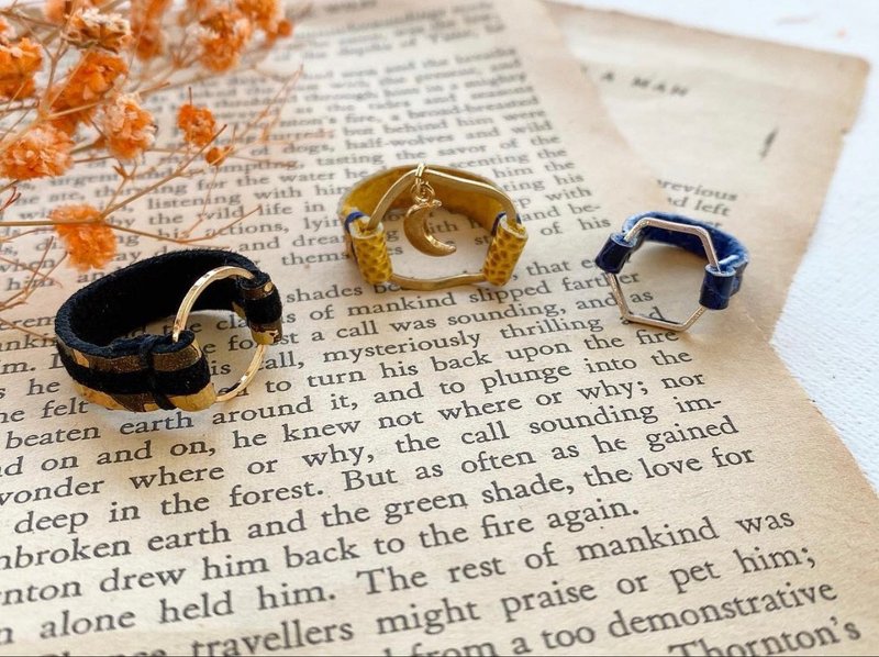 Soul Leather Ring - แหวนทั่วไป - หนังแท้ หลากหลายสี