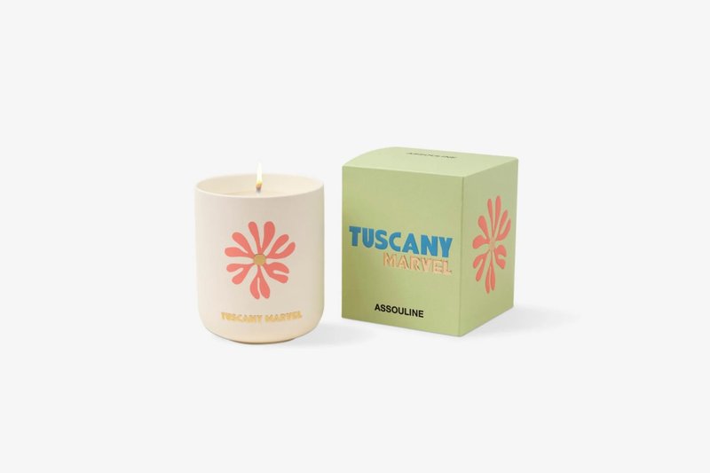 Tuscany Marvel-Travel From Home Scented Candle【ASSOULINE】 - Fragrances - Wax 