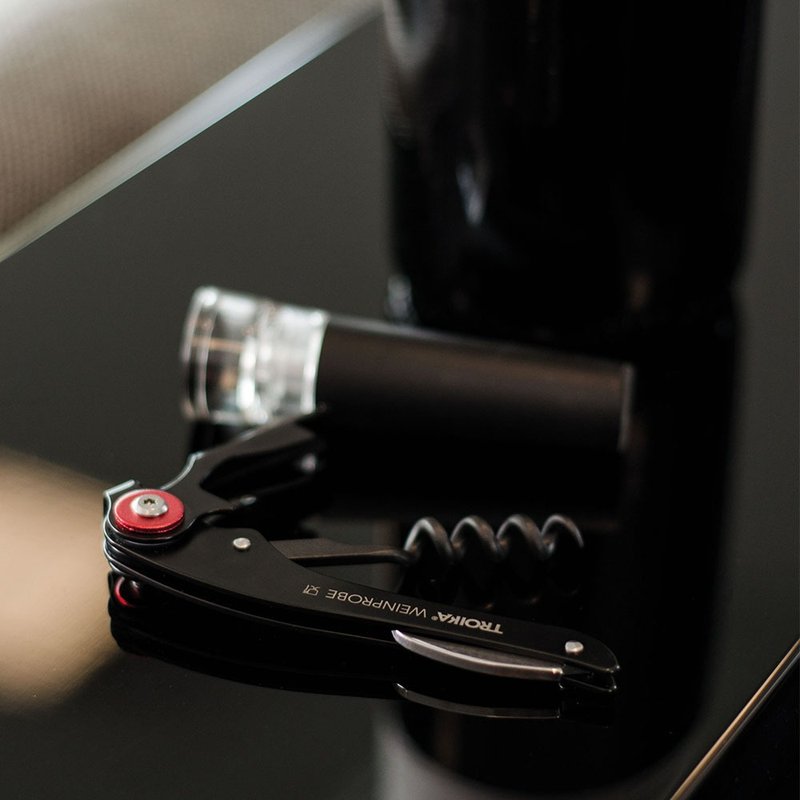 Wine Set WEINPROBE - ที่เปิดขวด/กระป๋อง - โลหะ สีดำ