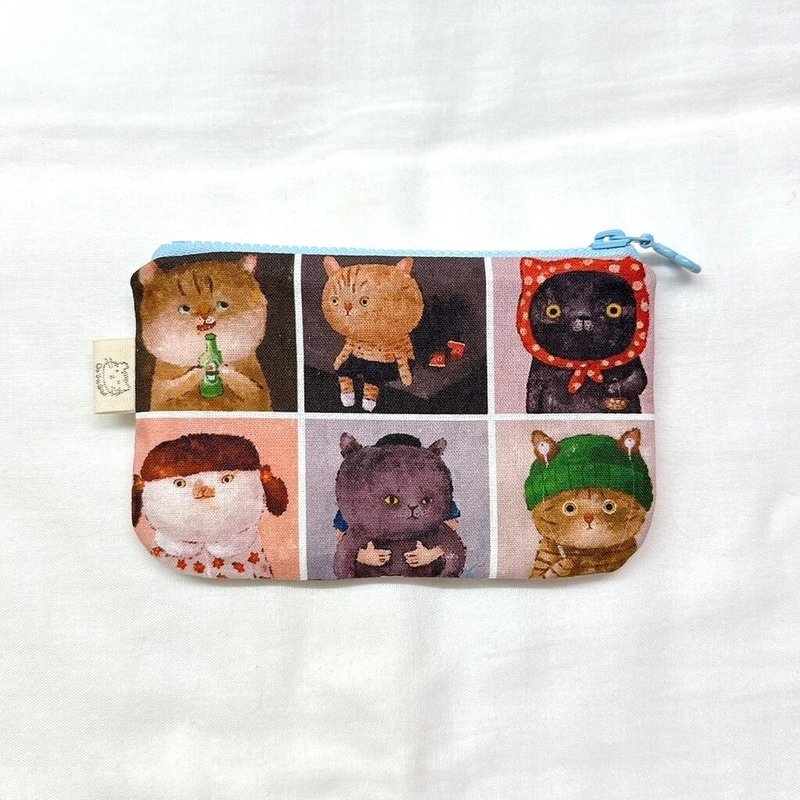 [Customized gift] Inner-laminated coin purse, 3-layer coin purse, multi-laminated coin purse - กระเป๋าใส่เหรียญ - ผ้าฝ้าย/ผ้าลินิน 