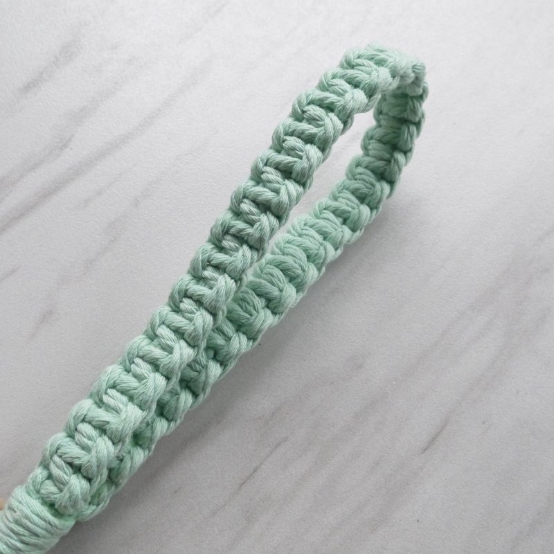 【BE yourself】Woven bracelet|Single color|Optional colors|Customized|100% cotton - Other - Cotton & Hemp Multicolor