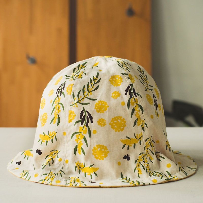 Sun Hat-Kids / Milly Collection / Formosa Acacia - Hats & Caps - Cotton & Hemp Yellow