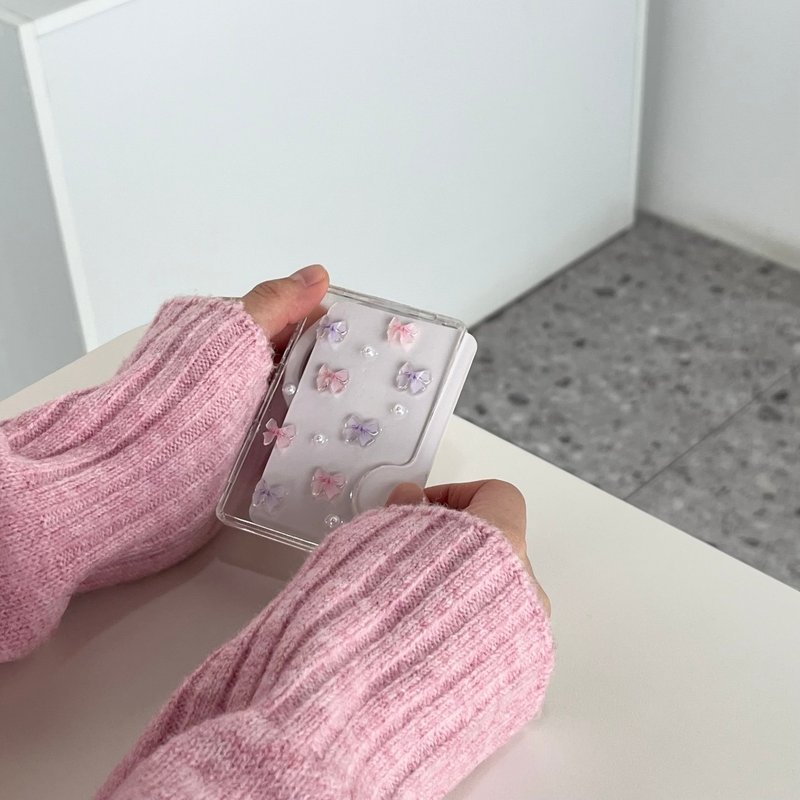 spring ribbon magsafe wallet - 手機殼/手機套 - 塑膠 
