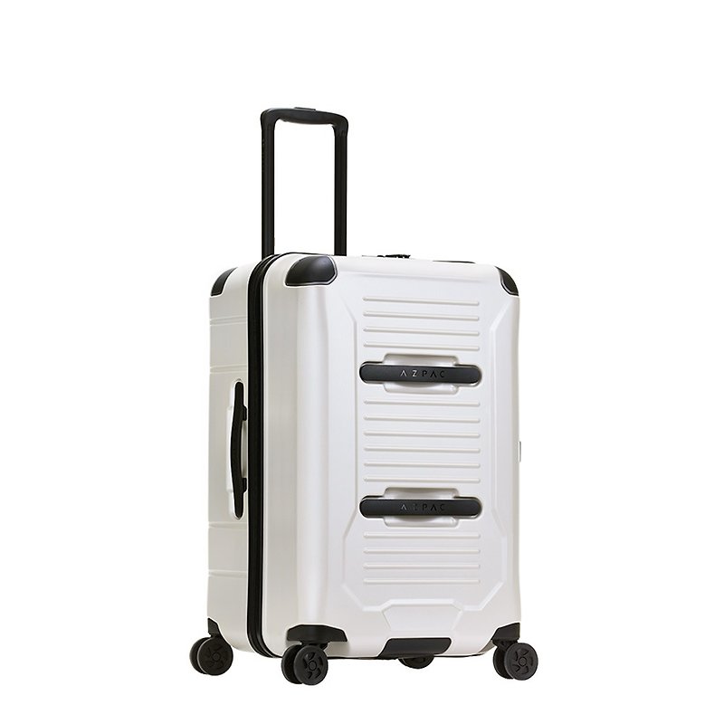 AZPAC | Trucker 27" Explosion Proof Zipper Suitcase Ivory White - Luggage & Luggage Covers - Other Materials White