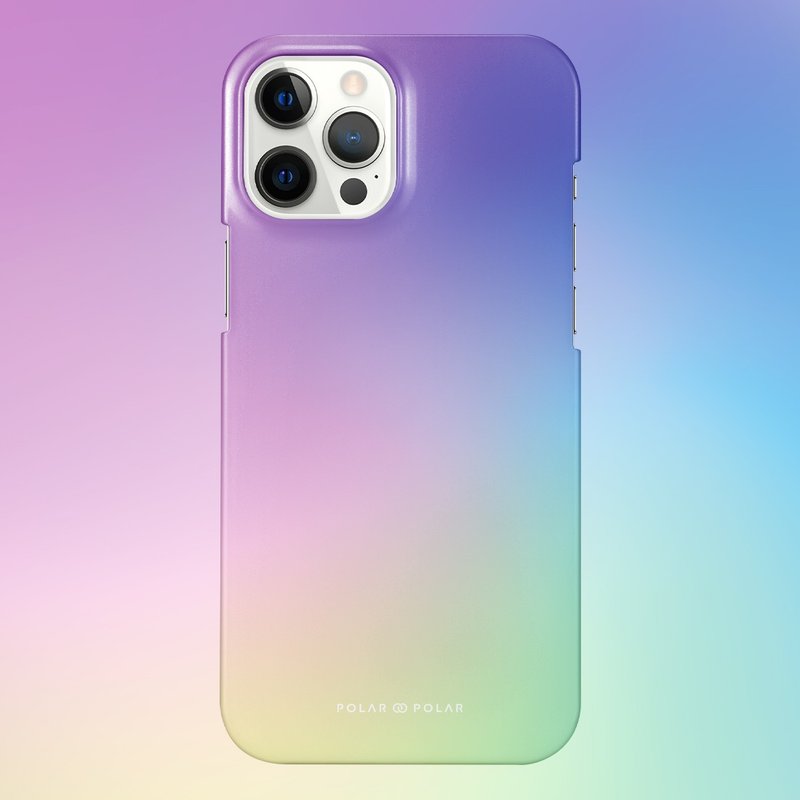 iPhone / Samsung 幻影日夢 半包硬殼 手機殼【客製】 - 手機殼/手機套 - 塑膠 紫色