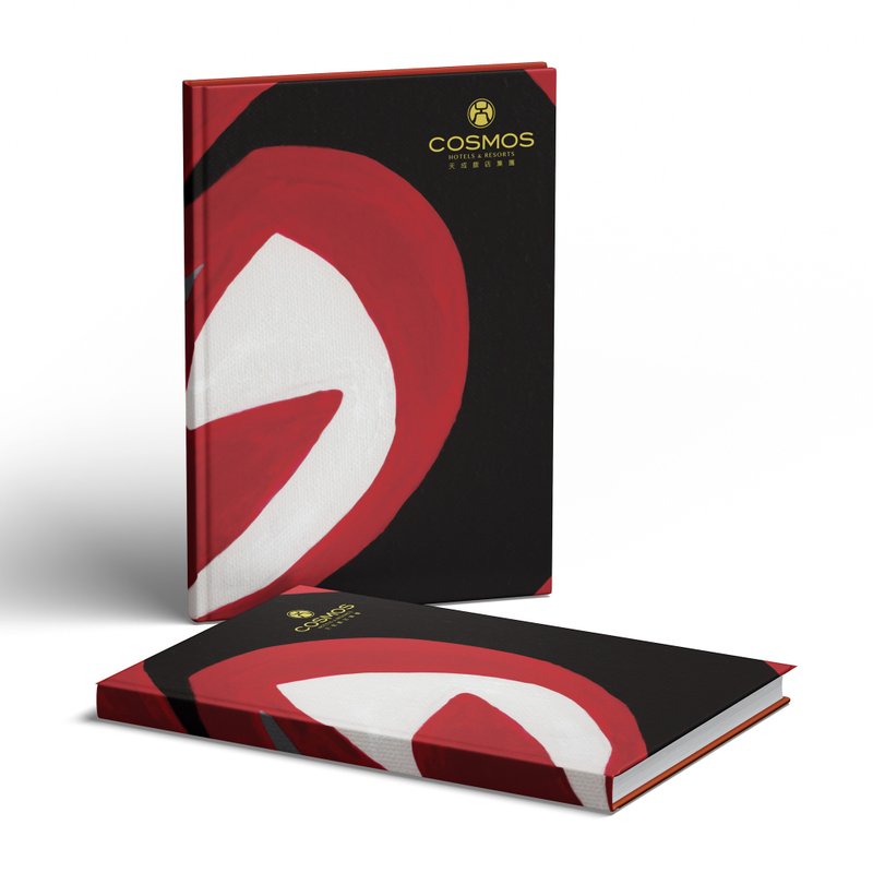 Tiancheng Hotel Group Youshifu Earth Love Notebook - Notebooks & Journals - Paper Red