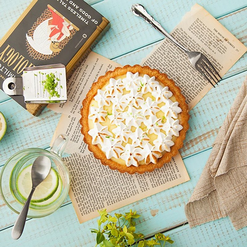 French lemon tart#酸甜好味#消液解冻#crispy pie skin - Savory & Sweet Pies - Fresh Ingredients Yellow
