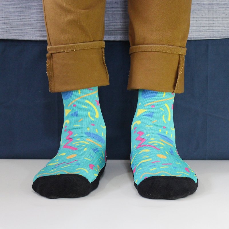 Small socks-mimt party - Socks - Cotton & Hemp Green