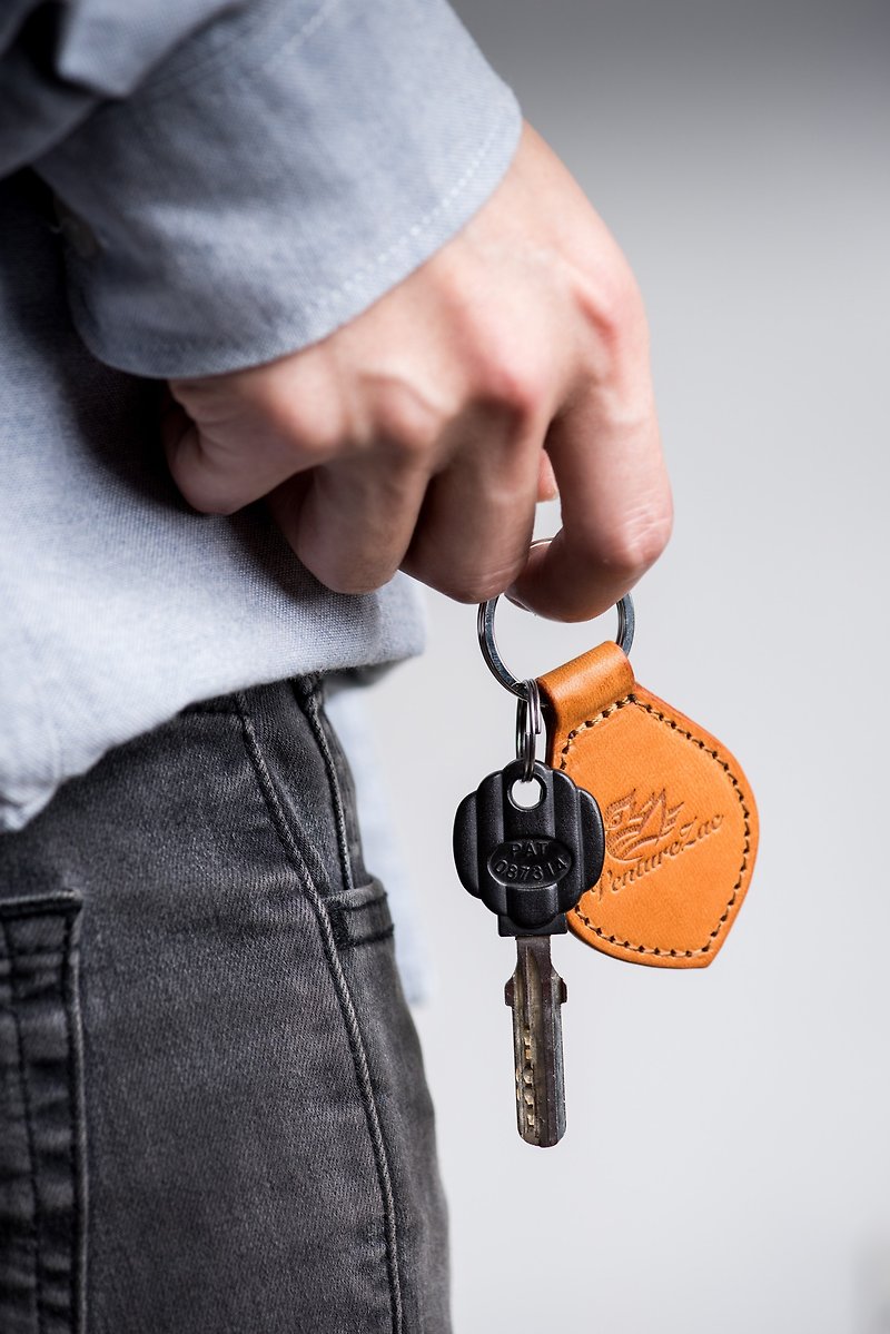 CLASSIC KEY CHAIN - Keychains - Genuine Leather Multicolor