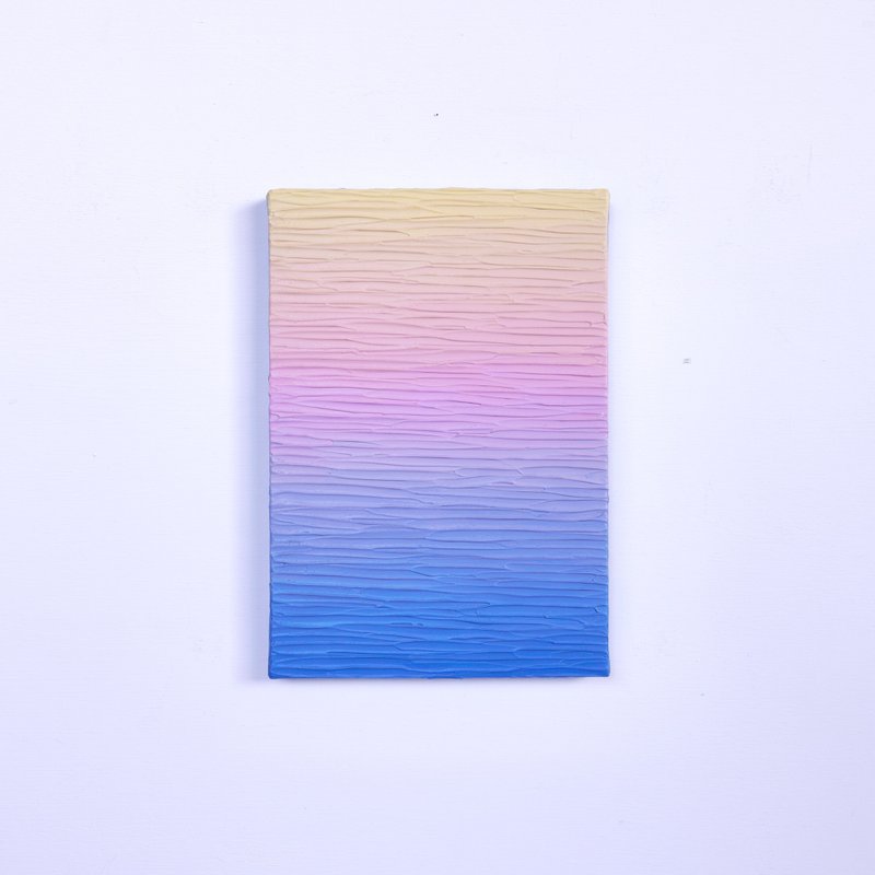 Abstract painting, contemporary art, interior art - วาดภาพ/ศิลปะการเขียน - อะคริลิค สึชมพู