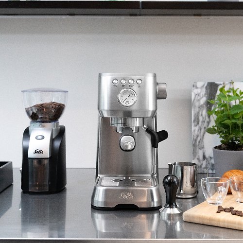Wake Cup ! 啡煮流 【Solis】BARISTA PERFETTA PLUS 家用半自動義式咖啡機 - 三色