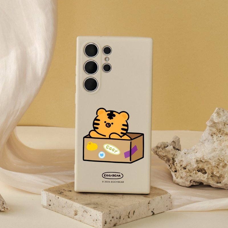 Egg tower bear girl carton bear tiger solid color Silicone SAMSUNG mobile phone case - เคส/ซองมือถือ - ซิลิคอน หลากหลายสี