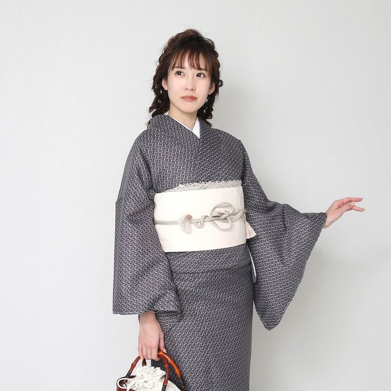 Women's lined kimono, single item, M/L, km-aw37 - อื่นๆ - เส้นใยสังเคราะห์ หลากหลายสี