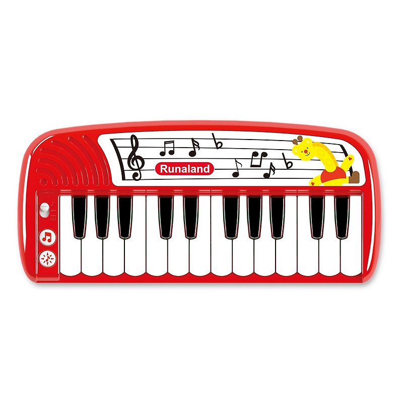 ベビーミニピアノ(ゲームブック+楽譜付き) こどもの日のプレゼントやお誕生日プレゼントに - 知育玩具・ぬいぐるみ - プラスチック レッド