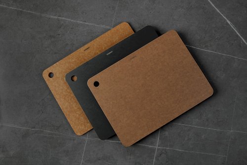 CUTTING BOARD Eco-friendly paper cutting board BR brown - Shop combekk-tw  Serving Trays & Cutting Boards - Pinkoi