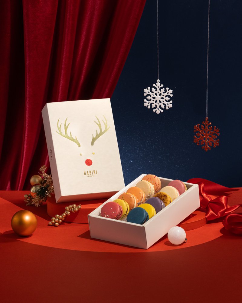 【HABIBI馬卡龍】12入隨機禮盒 - 蛋糕/甜點 - 其他材質 