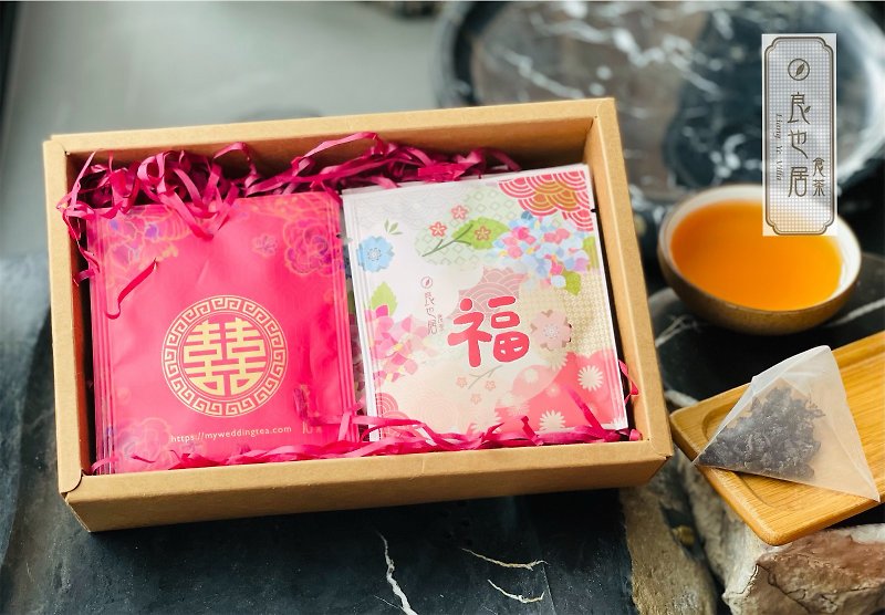 Xi、Fu 12 認定オリジナルリーフ立体ティーバッグギフトボックス-良榮州茶店 - お茶 - その他の素材 