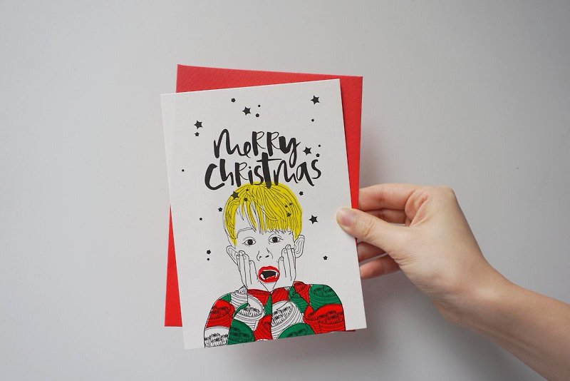 クリスマスカード - 自宅 - カード・はがき - 紙 