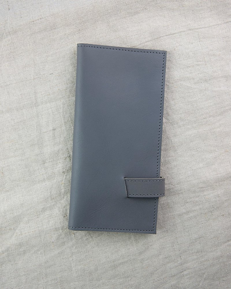 Leather travel wallet, Leather passport case, Passport case, Travel wallet - ที่เก็บพาสปอร์ต - หนังแท้ 