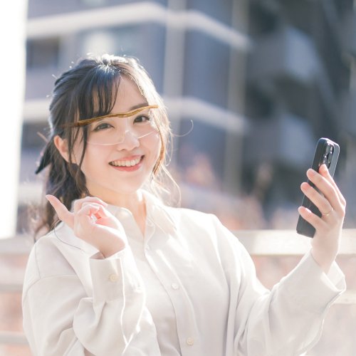 Hazuki 醫師推薦 日本Hazuki眼鏡式放大鏡1.85倍-大鏡片(咖啡)