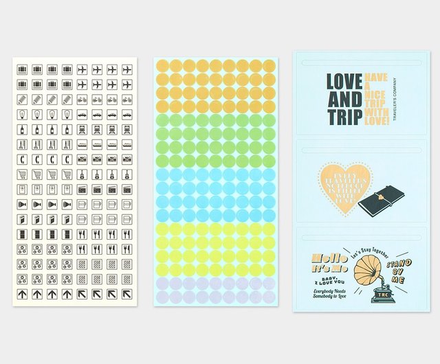 トラベラーズノート 2025 ステッカー（限定） - ショップ