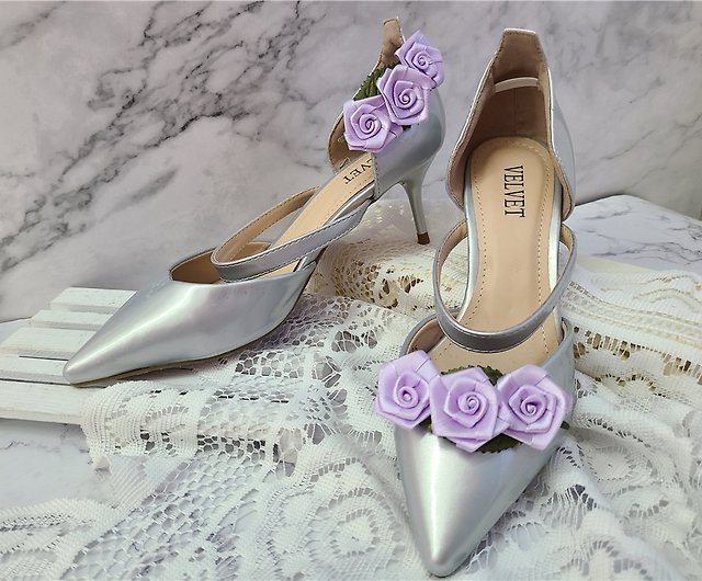 靴の装飾バラの靴クリップ結婚式の靴靴クリップ - ショップ