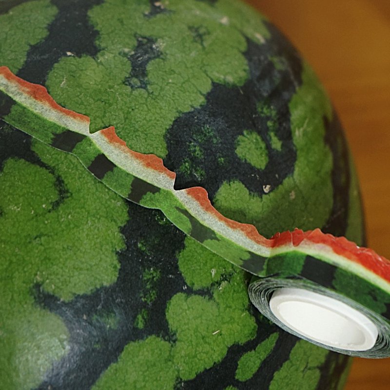 Watermelon peel - 紙膠帶/和紙/PET - 紙 