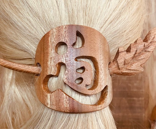和花心道 髪飾り 木製ヘアピン - ショップ のえな工房 | ippo