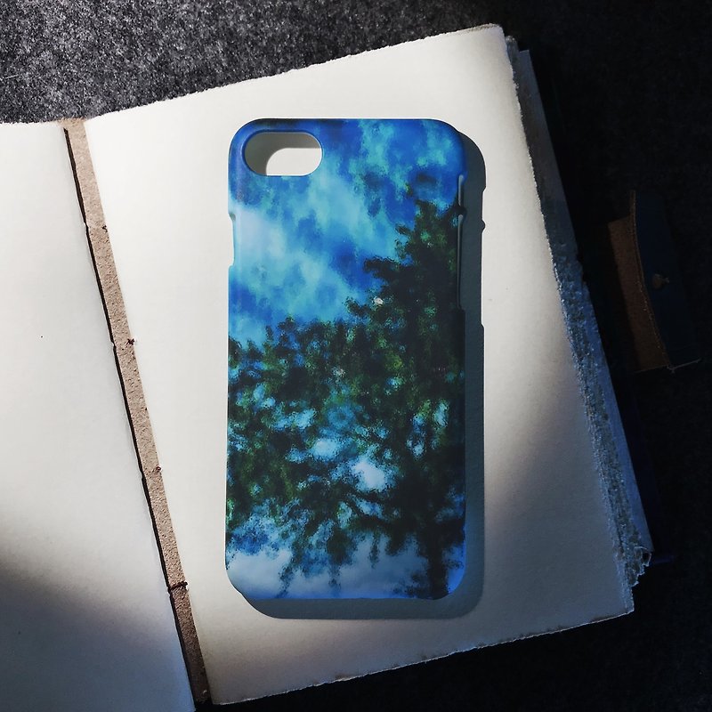 Forest upside-down. Matte Case( iPhone, HTC, Samsung, Sony, LG, OPPO) - Phone Cases - Plastic Green