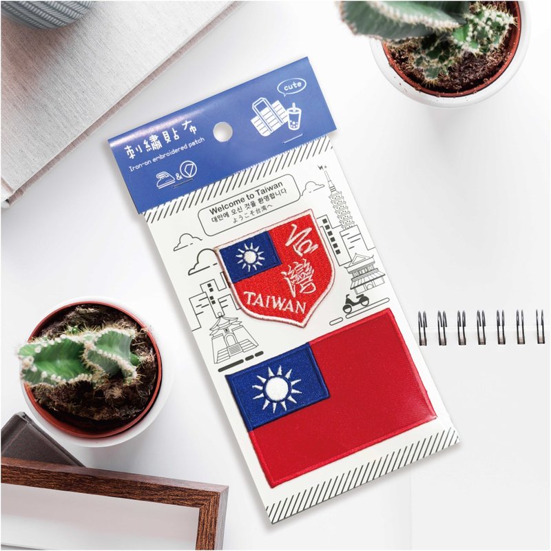 刺繡貼布 - 其他 - 其他材質 紅色