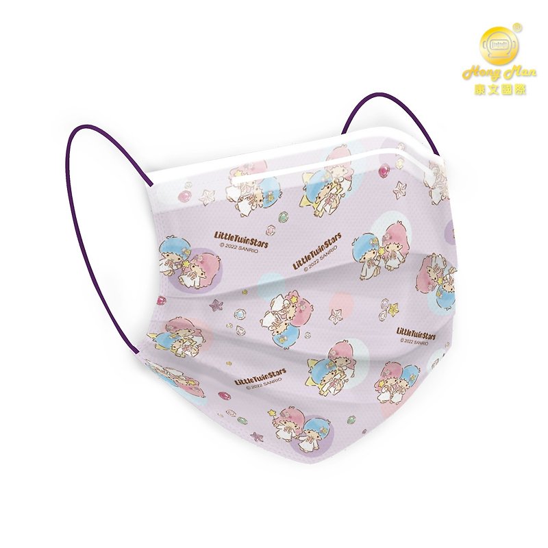 Sanrio Series Cool Medical Mask Gemini Shining Friends 10pcs/box - Other - Other Materials Pink