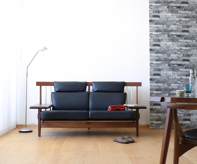 Asahikawa Furniture Takumi Industrial Arts AMEDEO Sofa - เก้าอี้โซฟา - ไม้ สีนำ้ตาล