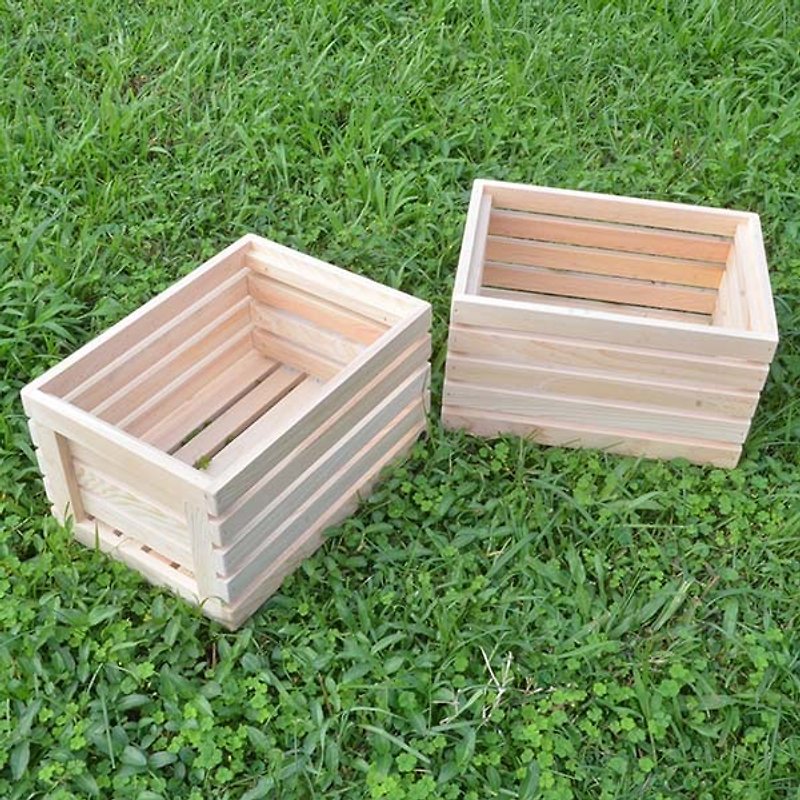 【Wood-Design】Milk Box - กล่องเก็บของ - ไม้ 
