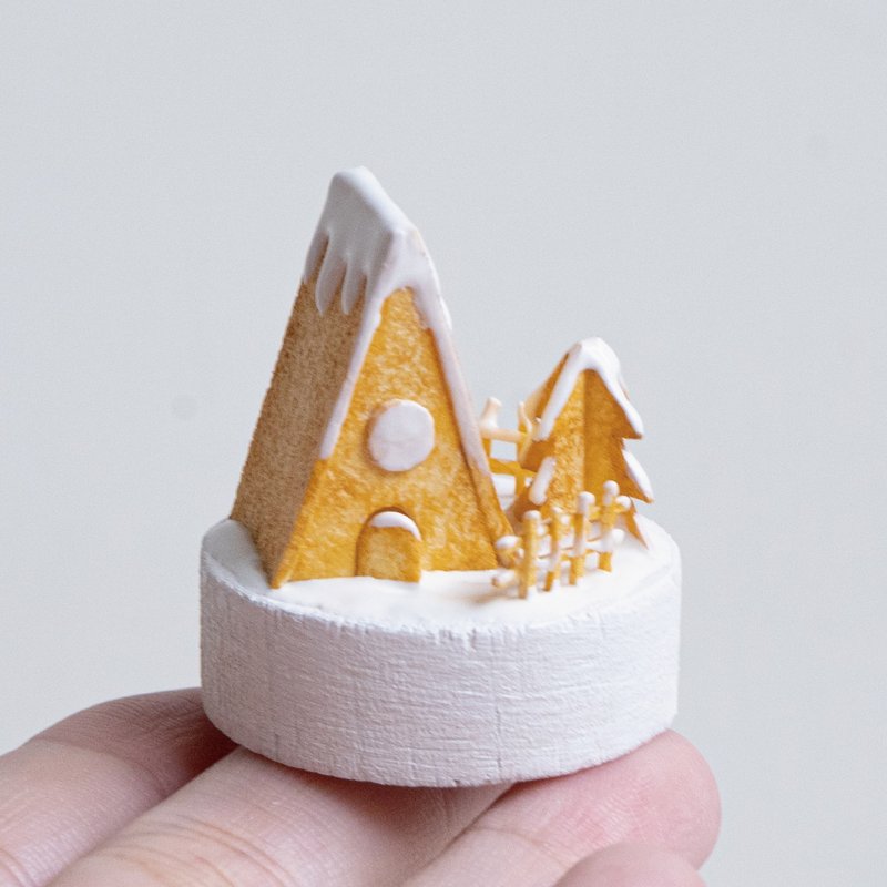 【DIY】Christmas Gingerbread House Material Kit // Pocket Clay - Other - Clay White