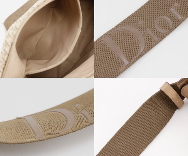 クリスチャンディオール トロッター ショルダーバッグ キャンバス ベージュ Christian Dior クリスチャン ディオール トロッター ショルダー