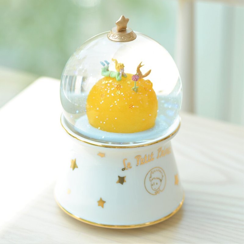 The Little Prince-B612 Planetary Crystal Ball Music Box Birthday Gift Valentine's Gift Christmas - Items for Display - Glass 