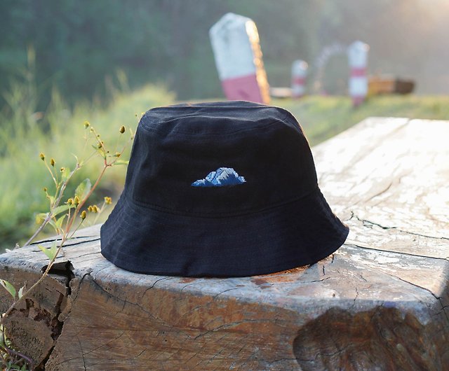 Black - Hand Embroidered Bucket Hat (personalizable) - Shop chans.brand Hats  & Caps - Pinkoi