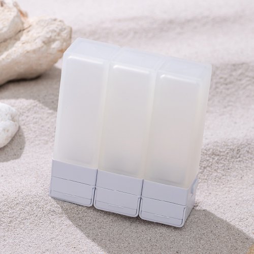 Suzzi Suzzi 積木旅行分裝瓶 希臘白L 100ml-三件旅行組