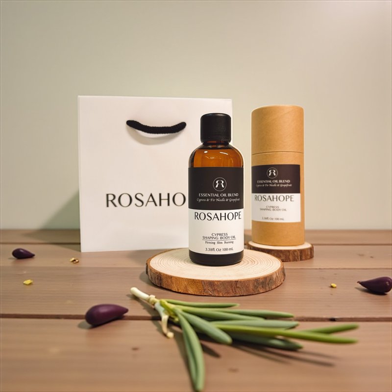 瑰荷希【超級絲柏勻曲身體油 】精油按摩 肌膚彈性 柔順迷人線條 - 身體乳/按摩油 - 精油 白色