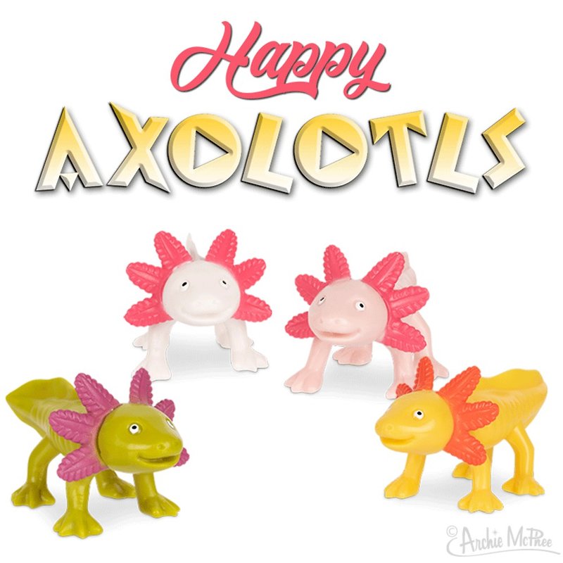 /Archie Mcphee/ Baby Salamander - Stuffed Dolls & Figurines - Plastic 