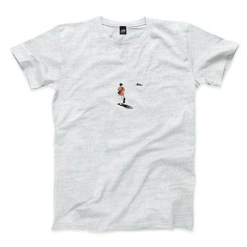 ViewFinder 人 - 淺麻灰 - 中性版T恤