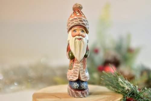 俄羅斯紀念品 可收藏的俄羅斯聖誕老人 12 厘米