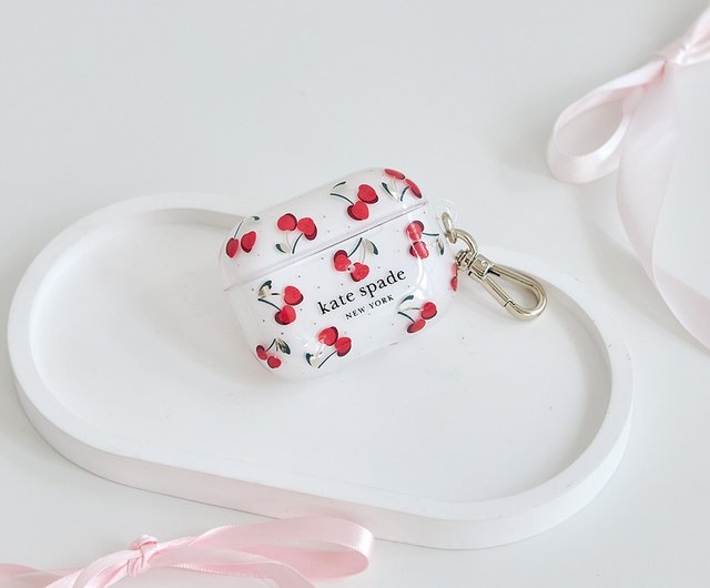クリスマスギフト【kate spade】AirPods Pro 第1/2世代 ケース 華やか