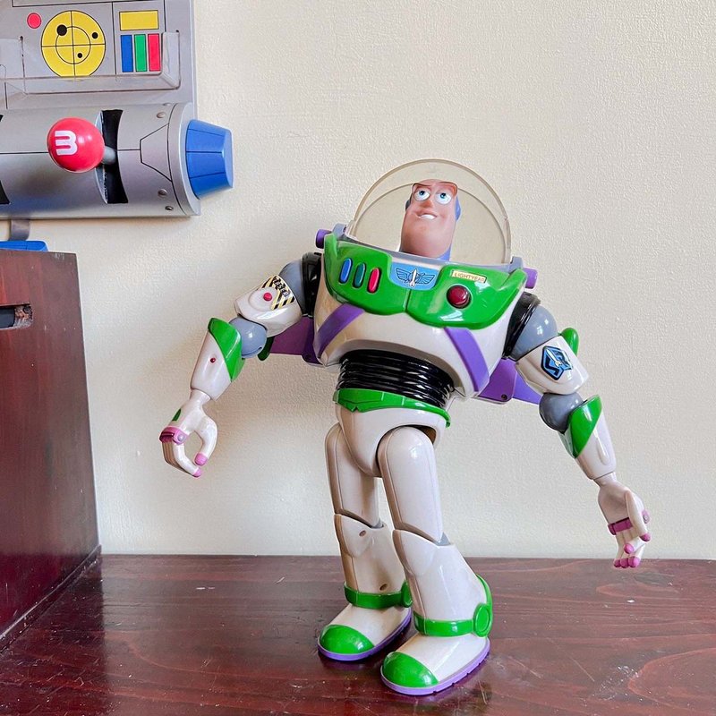 Out of print Disney Toy Story Buzz Lightyear Doll Ornament - ตุ๊กตา - พลาสติก สีเขียว