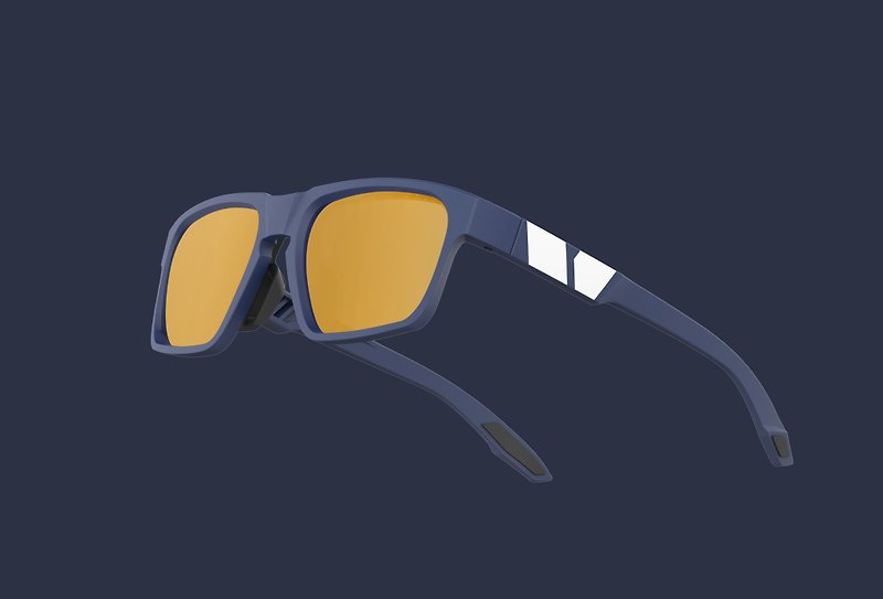 TRITON fully resistant sea water (square frame) sunglasses - Sunglasses - Eco-Friendly Materials Multicolor