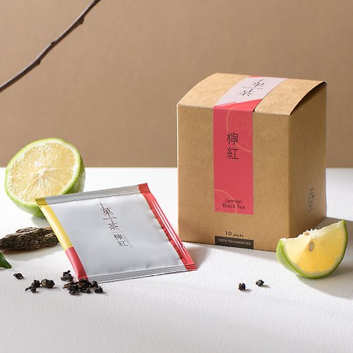 十菓茶 檸檬紅烏龍茶(隨身包10入) 台灣凍乾水果茶包