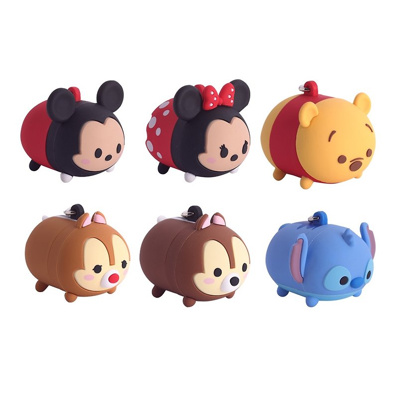 One Card | Disney TSUM TSUM/Mickey/Minnie/Stitch/Winnie the Pooh - แกดเจ็ต - ซิลิคอน หลากหลายสี