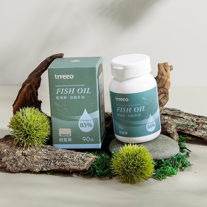 [Pure and top-quality fish oil] Omega-3 up to 94.77% rTG fish oil | trreeo tree repeat - 健康食品・サプリメント - コンセントレート・抽出物 ブルー