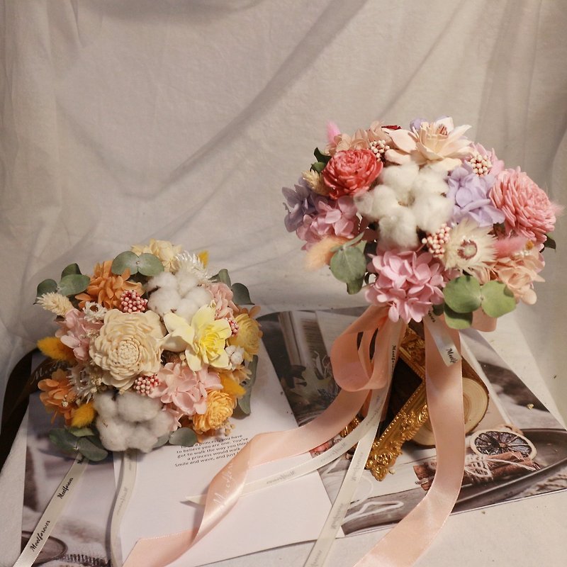 【Meet Hengjiu】Online activity DIY material package dry small bouquet with instructional video - Plants & Floral Arrangement - Plants & Flowers 